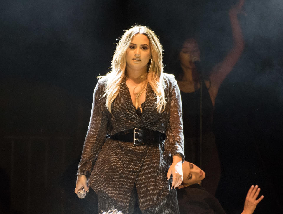 It’s been reported her friends “saved” Demi’s life by giving her Narcan at the scene before paramedics arrived. Source: Getty
