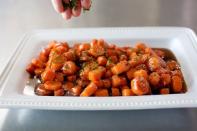 <p>Ree loves glazed carrots in general because they're so simple to prepare, but they also make such a vibrant, impressive statement when placed on your dinner table. These carrots, which feature the addition of whiskey, have a deeply Southern feel.</p><p><strong><a href="https://www.thepioneerwoman.com/food-cooking/recipes/a9648/whiskey-glazed-carrots-major-league-yum/" rel="nofollow noopener" target="_blank" data-ylk="slk:Get the recipe.;elm:context_link;itc:0;sec:content-canvas" class="link ">Get the recipe.</a></strong> </p>