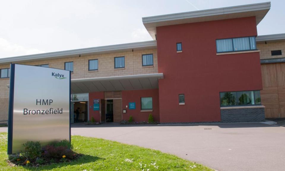 Gate at HMP Bronzefield