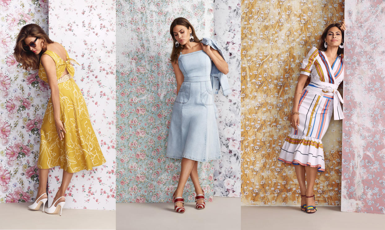 Eva Mendes x New York & Company new spring collection is here. (Photo: New York & Company)