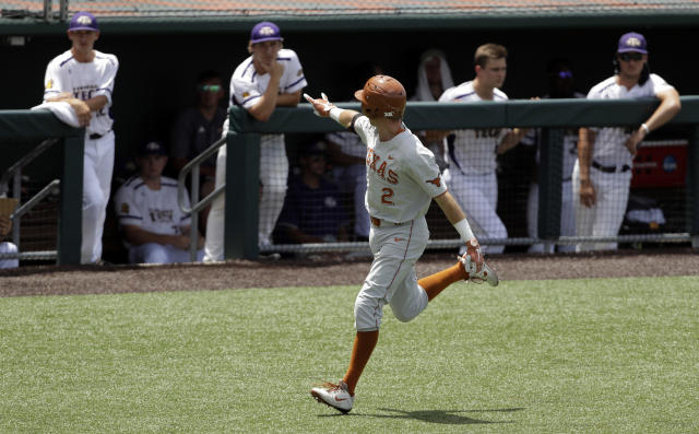 Kody Clemens, son of Roger, stares down opposing dugout after ripping  second Super Regional homer