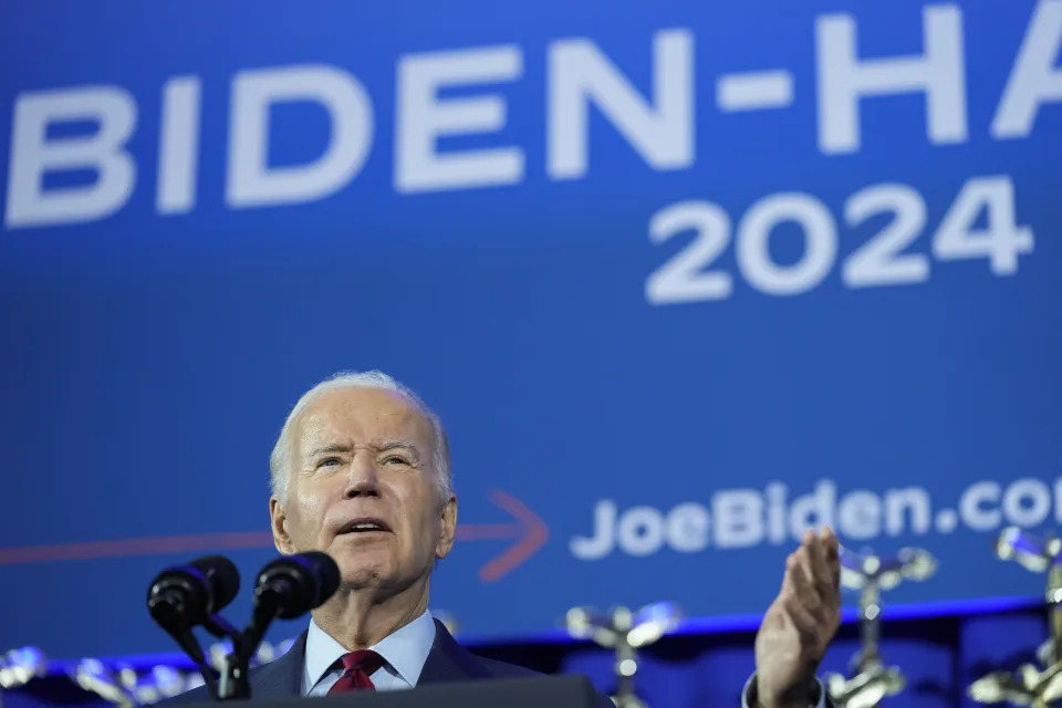 President Joe Biden speaks about reproductive rights during an event in Washington, Friday, June 23, 2023. (AP Photo/Susan Walsh)