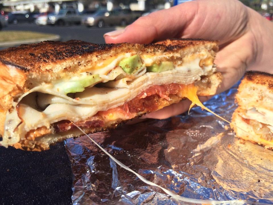 The California Melt is a favorite at Happy Grilled Cheese.