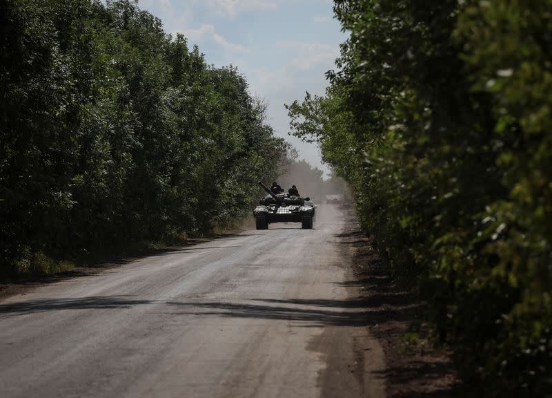 Russia's attack on Ukraine continues, in Donbas region