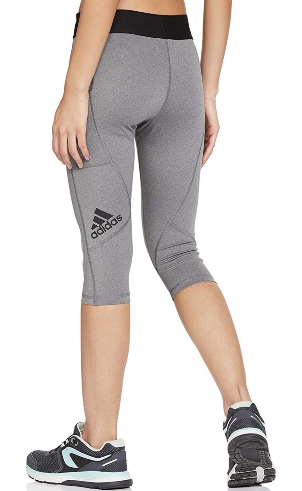 Leggings Alphaskin Capri, Adidas, Mujer