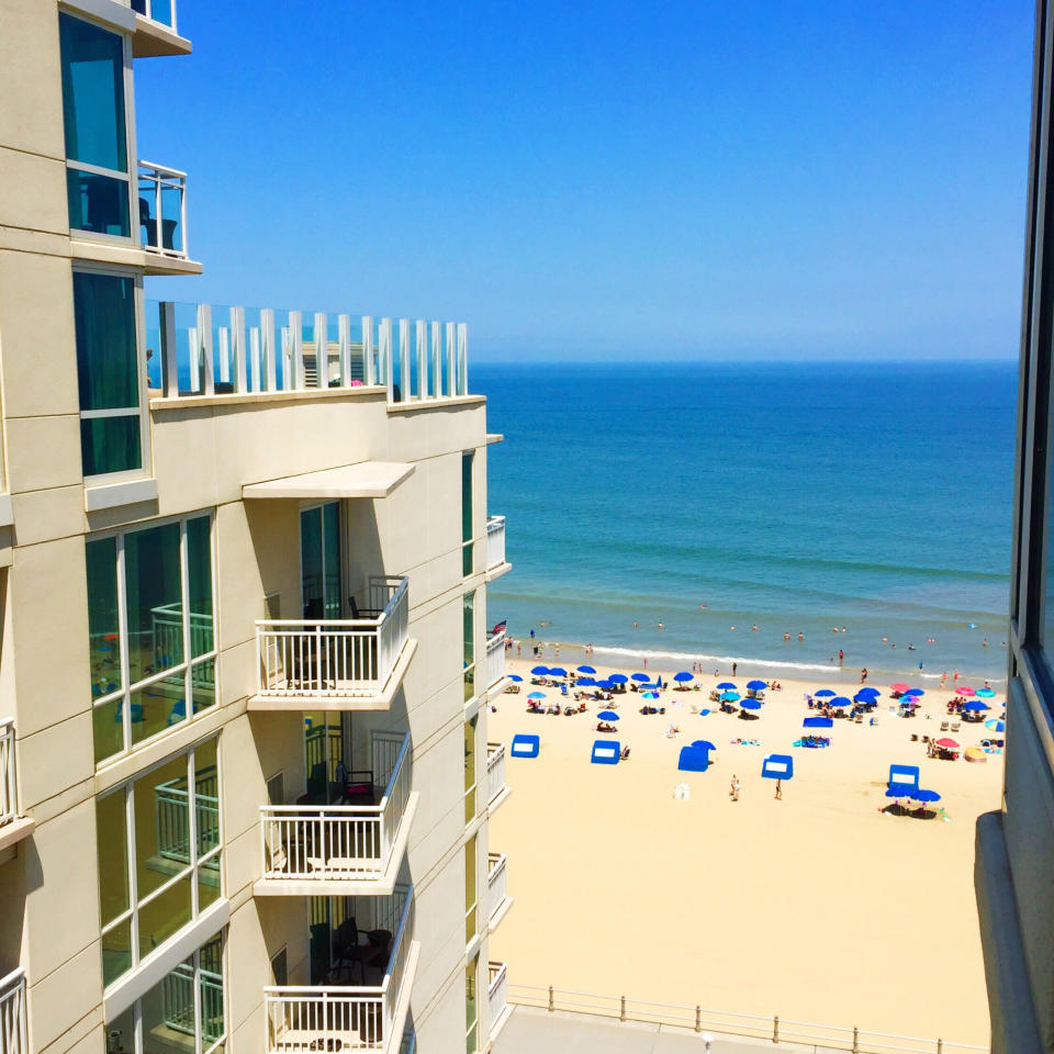Stunning views of Resort Beach from the Ocean Beach Club.