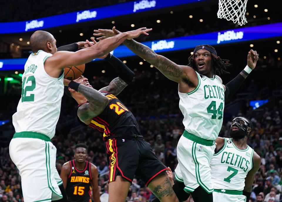 Will the Boston Celtics take a commanding 3-0 series lead on the Atlanta Hawks in their NBA Playoffs series?