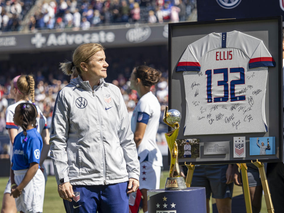 Former USWNT head coach Jill Ellis will be team president of the new San Diego NWSL club. (Joseph Weiser/Icon Sportswire via Getty Images)