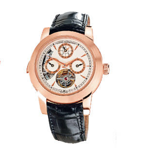 Girard-Perregaux - opera two - Powered by a hand wound movement, the Opera Two is a masterpiece that also includes a tourbillon and a perpetual calendar.