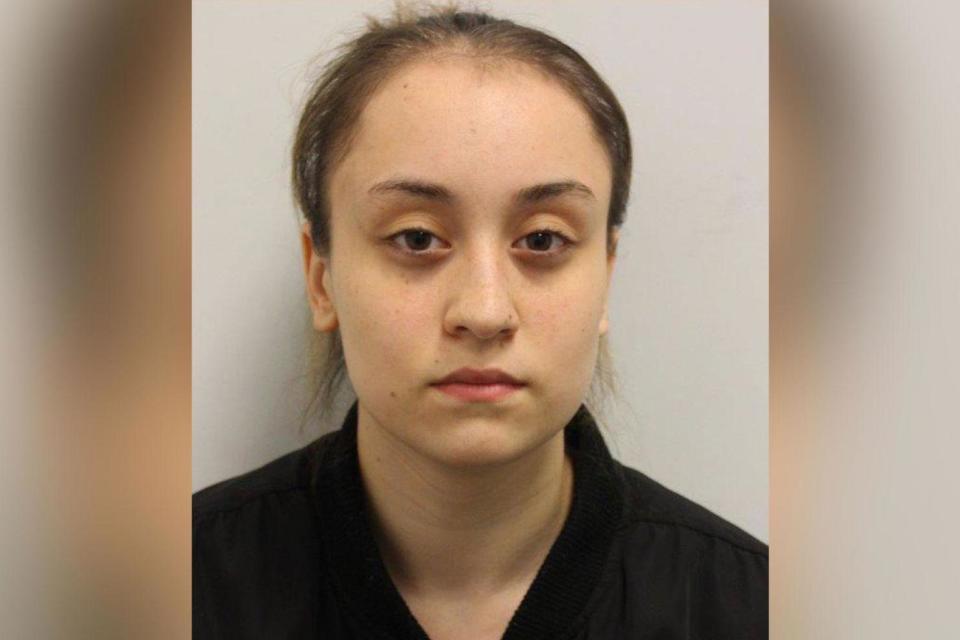 Makayla Hajaig, 19, has been convicted along with William Deo and Adam Badejo (Metropolitan Police)