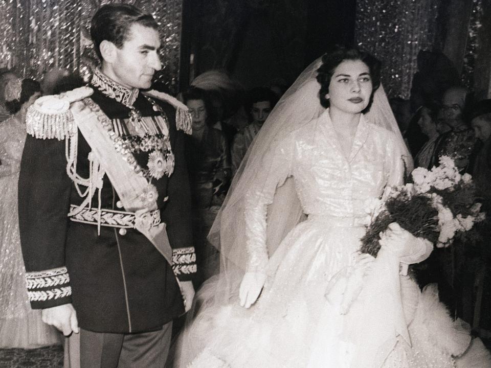 Soraya Isfandiari and the Shah of Iran
