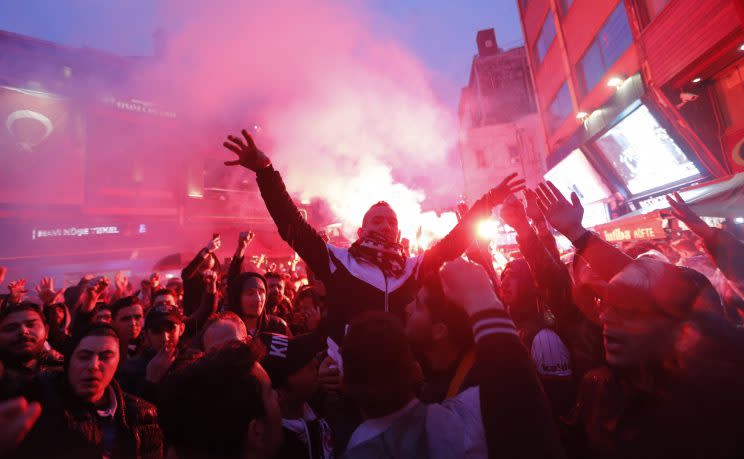 Les supporters sont bouillants