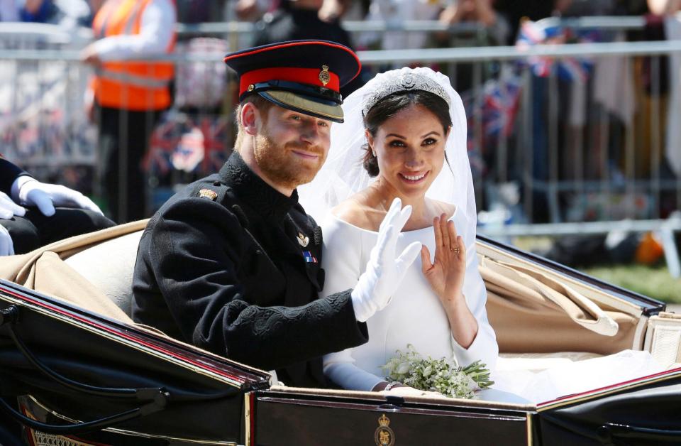 17. Harry and Meghan Wed