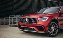 <p>2020 Mercedes-AMG GLC63 S coupe</p>