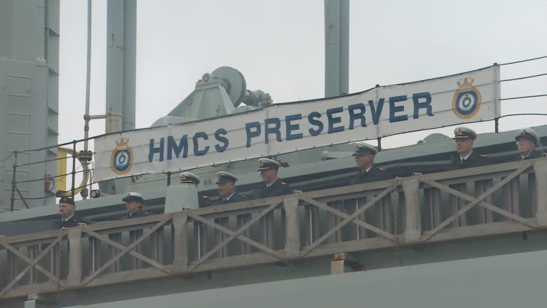 HMCS Preserver officially gets to rest