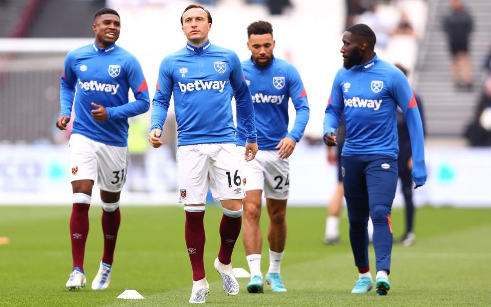 West Ham warm up - Clive Rose/Getty Images
