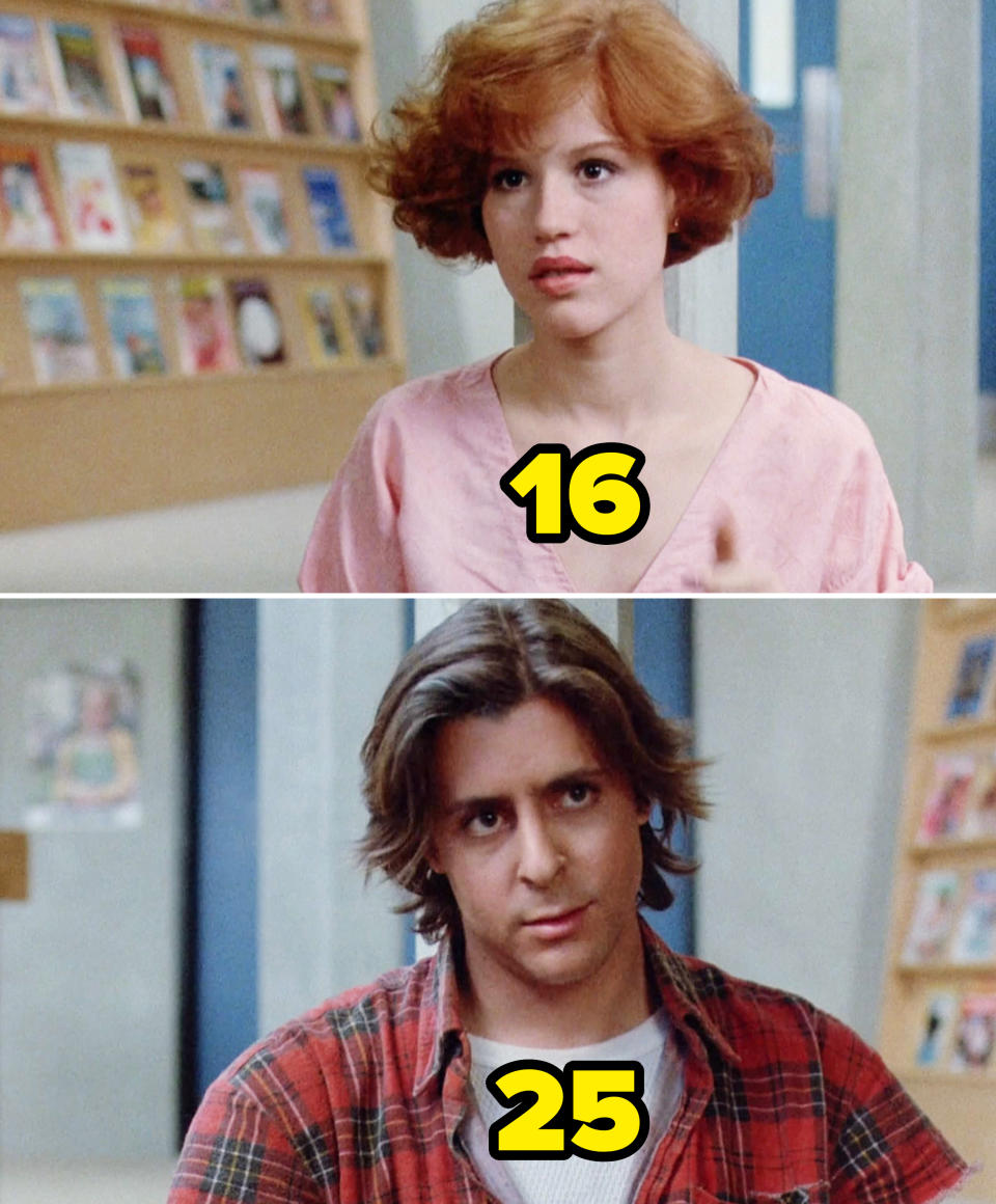 Screenshots from "The Breakfast Club"