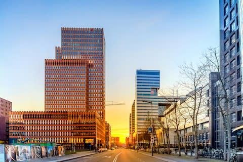 Modern architecture in the Zuidas district - Credit: GETTY