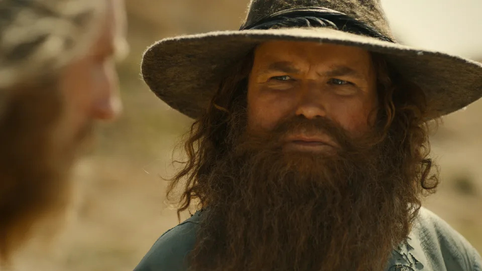  Rory Kinnear as Tom Bombadil in The Rings of Power season 2. 