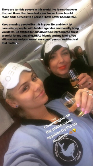 Tara responded to the claims on her Instagram story. Source: Instagram / Tara Pavlovic