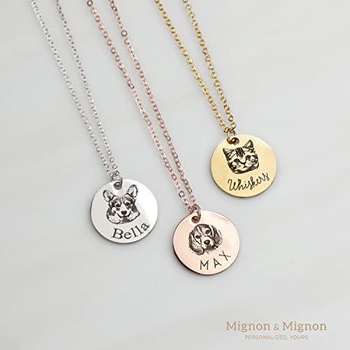 <p><strong>MignonandMignon</strong></p><p>amazon.com</p><p><strong>$35.50</strong></p><p><a href="https://www.amazon.com/dp/B07JFRG14B?tag=syn-yahoo-20&ascsubtag=%5Bartid%7C10055.g.227%5Bsrc%7Cyahoo-us" rel="nofollow noopener" target="_blank" data-ylk="slk:Shop Now;elm:context_link;itc:0;sec:content-canvas" class="link ">Shop Now</a></p><p>For the cat or dog mom in your family, send a clear photo and the name of her furry pal to this Etsy seller and they'll engrave it into the pendant on this gold, rose gold or silver necklace.</p>