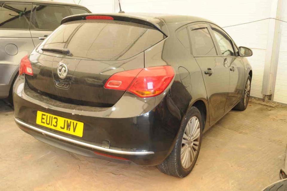 A Vauxhall Astra owned by Ms Wright (Essex Police) (PA Media)