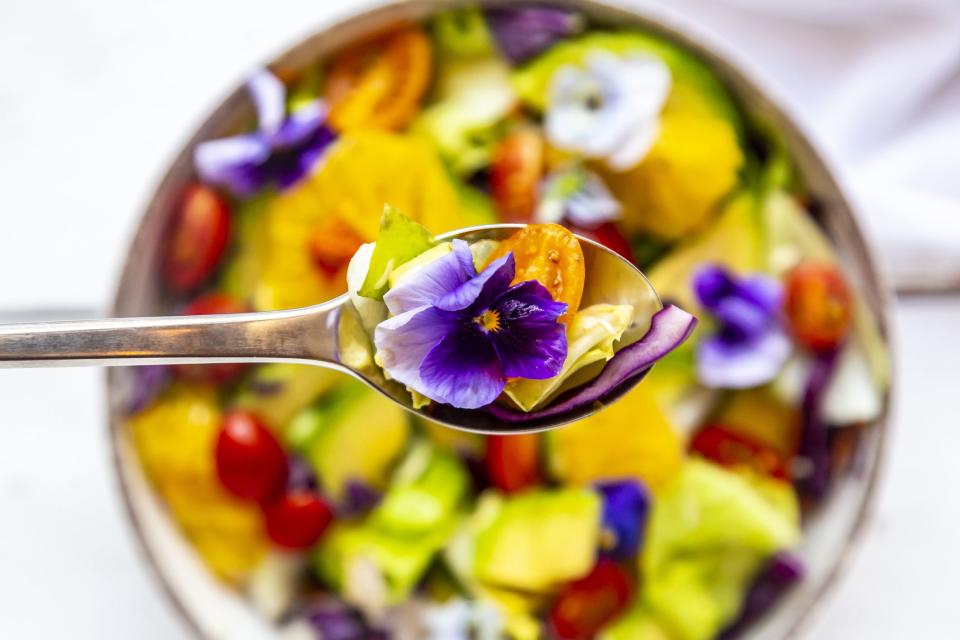 Yes, Flowers Look Pretty On Your Food—But They're Not All Edible