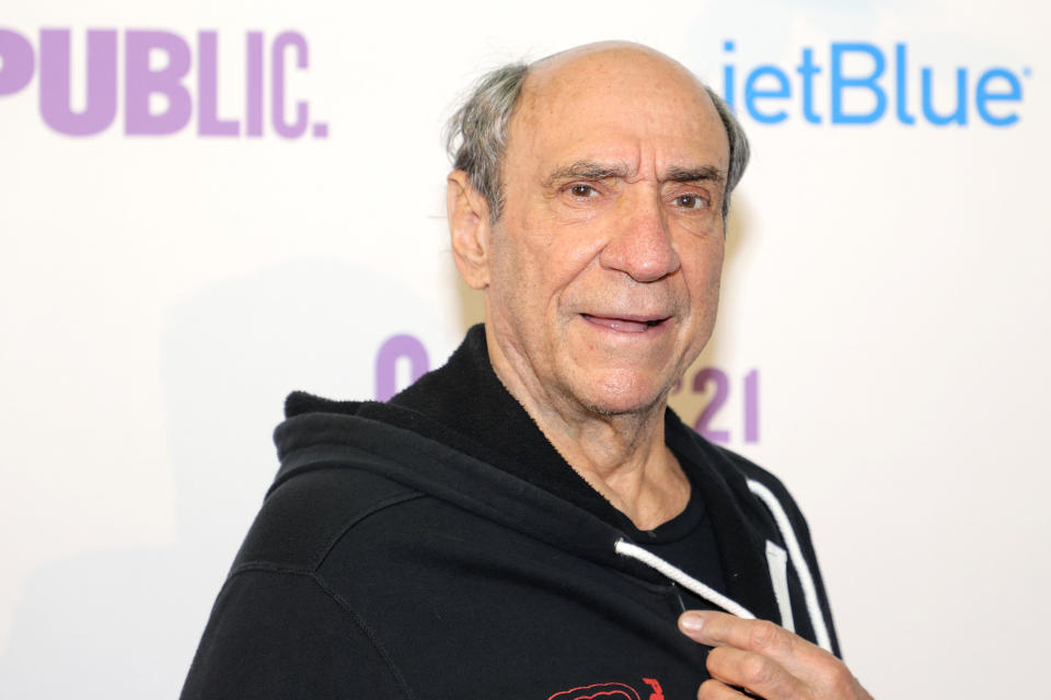 F. Murray Abraham in hoodie