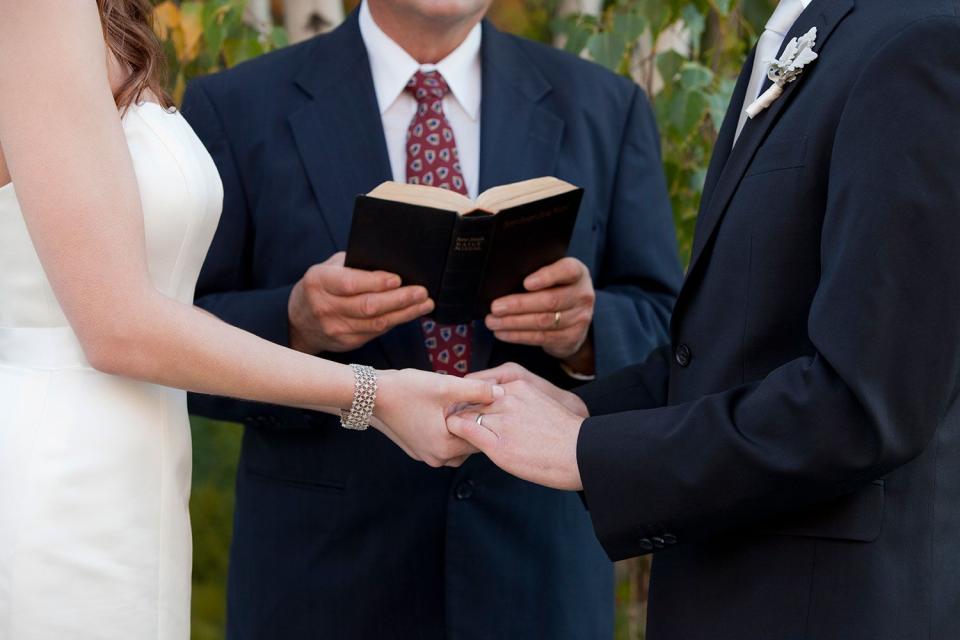 <p>getty</p> wedding