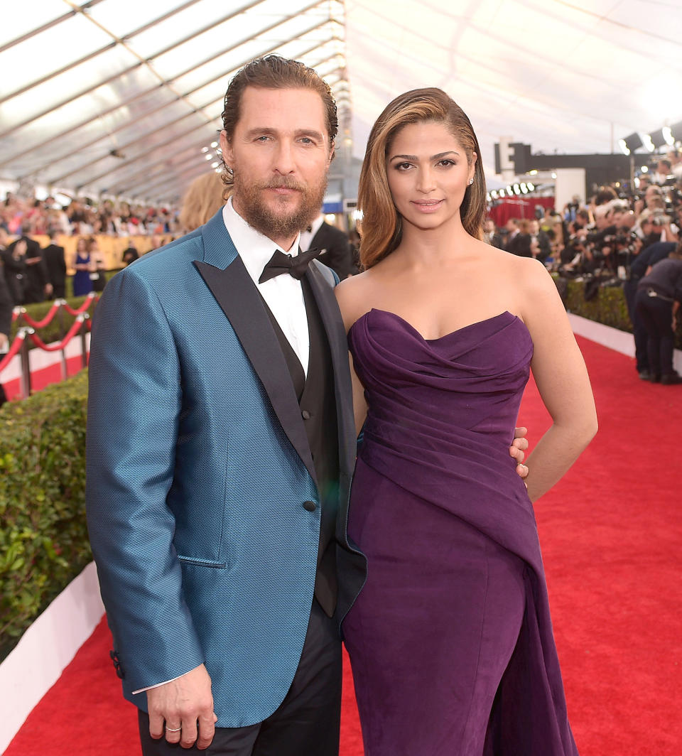 Matthew McConaughey and Camila Alves: 13 years