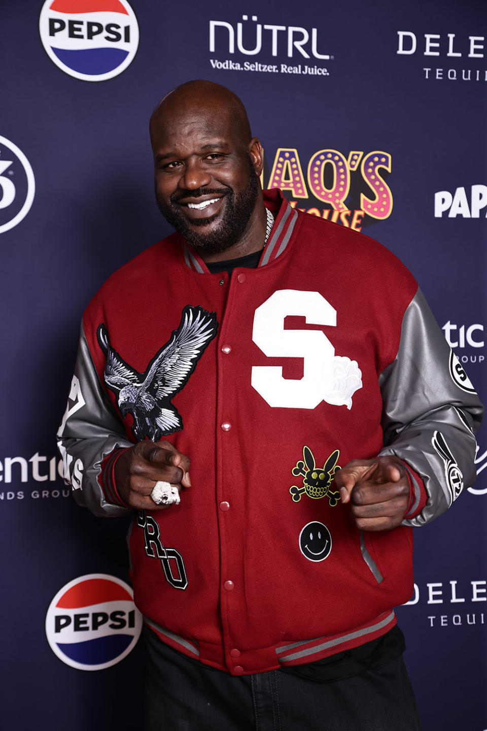 Shaquille O'Neal attends 'Shaq's Fun House' at XS nightclub at Encore Las Vegas on February 09, 2024 in Las Vegas, Nevada.