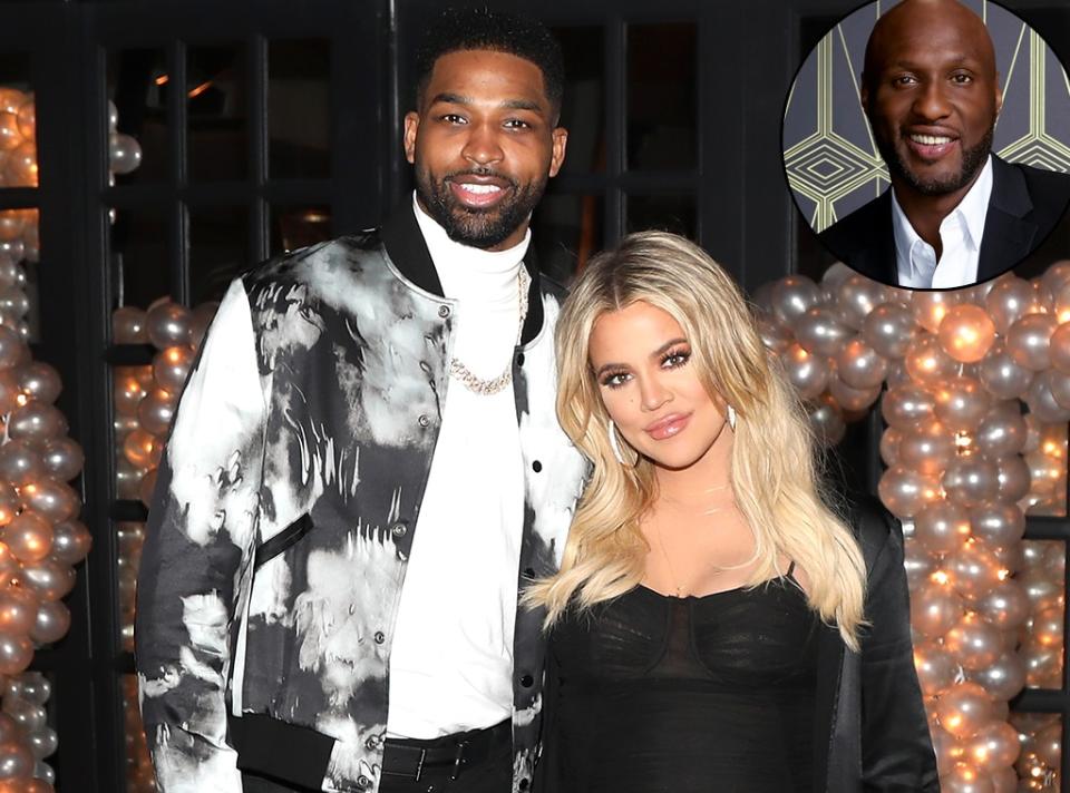 Lamar Odom, Khloe Kardashian, Tristan Thompson