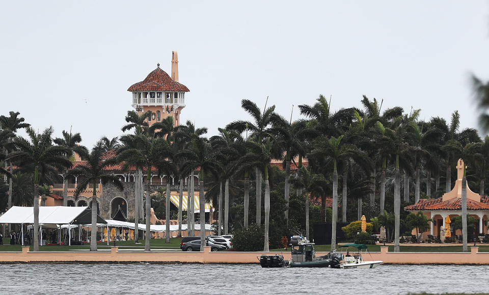 Trump's Mar-a-Lago resort in Palm Beach, Florida. (Photo: Joe Raedle/Getty Images)