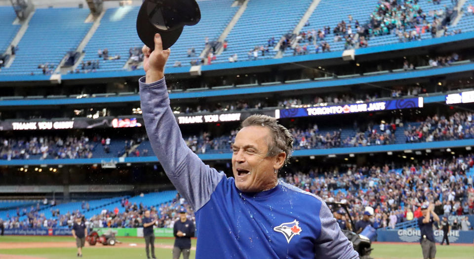 John Gibbons got quite the send off from the Blue Jays. (Getty)