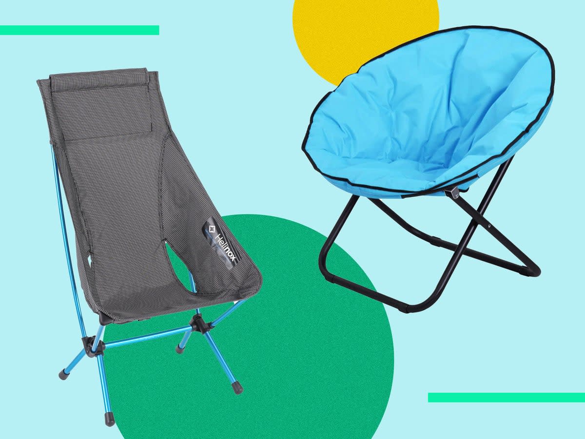 We tested for comfort (obviously) as well as how easy they were to assemble and carry (The Independent)