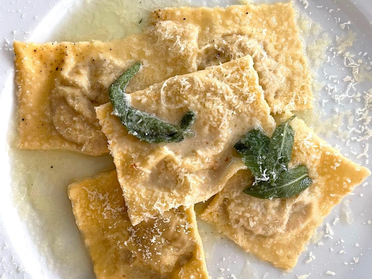 The River Cafe ravioli