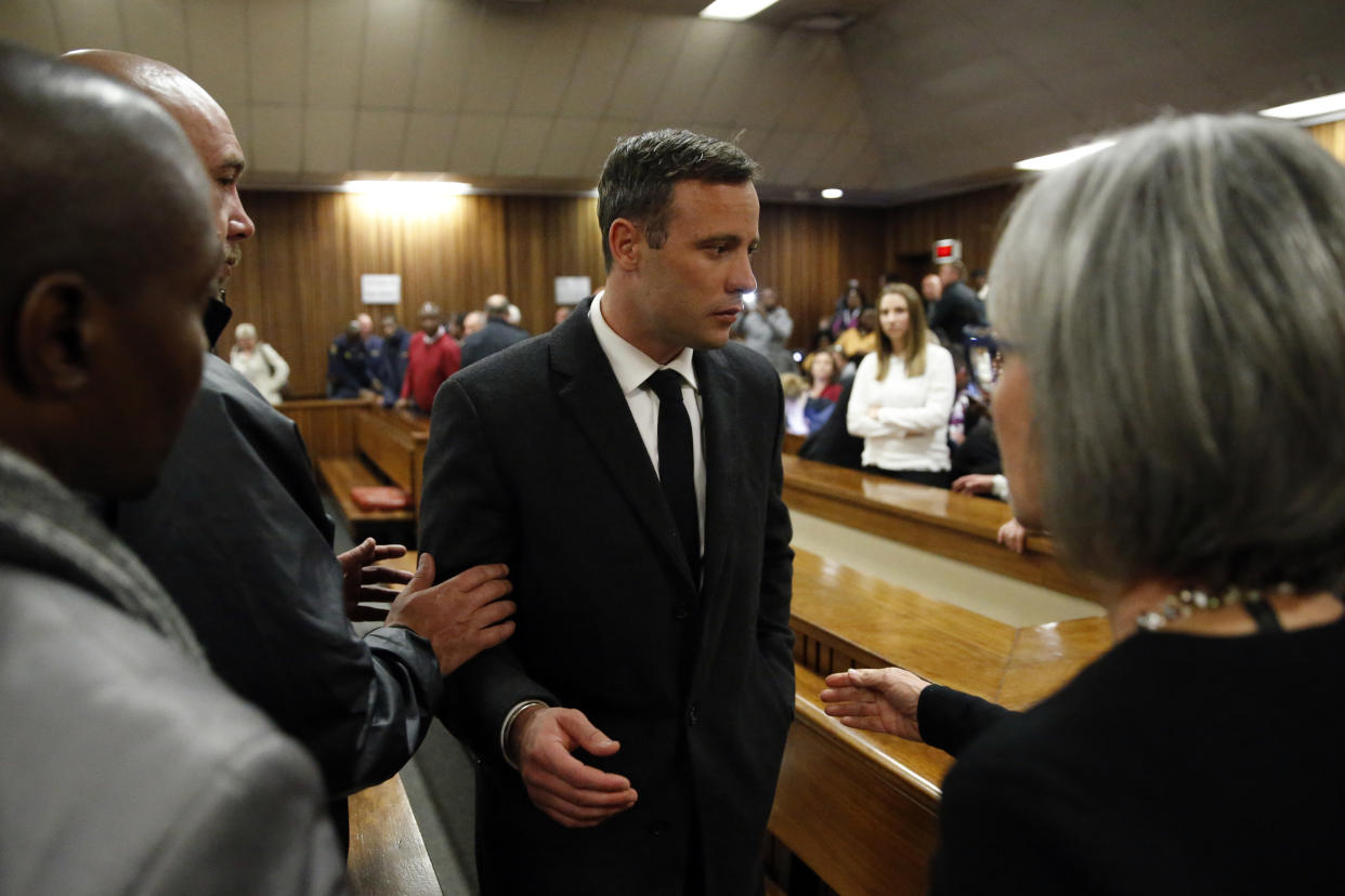 Oscar Pistorius Is Sentenced In The Trial Over The Murder Of Reeva Steenkamp