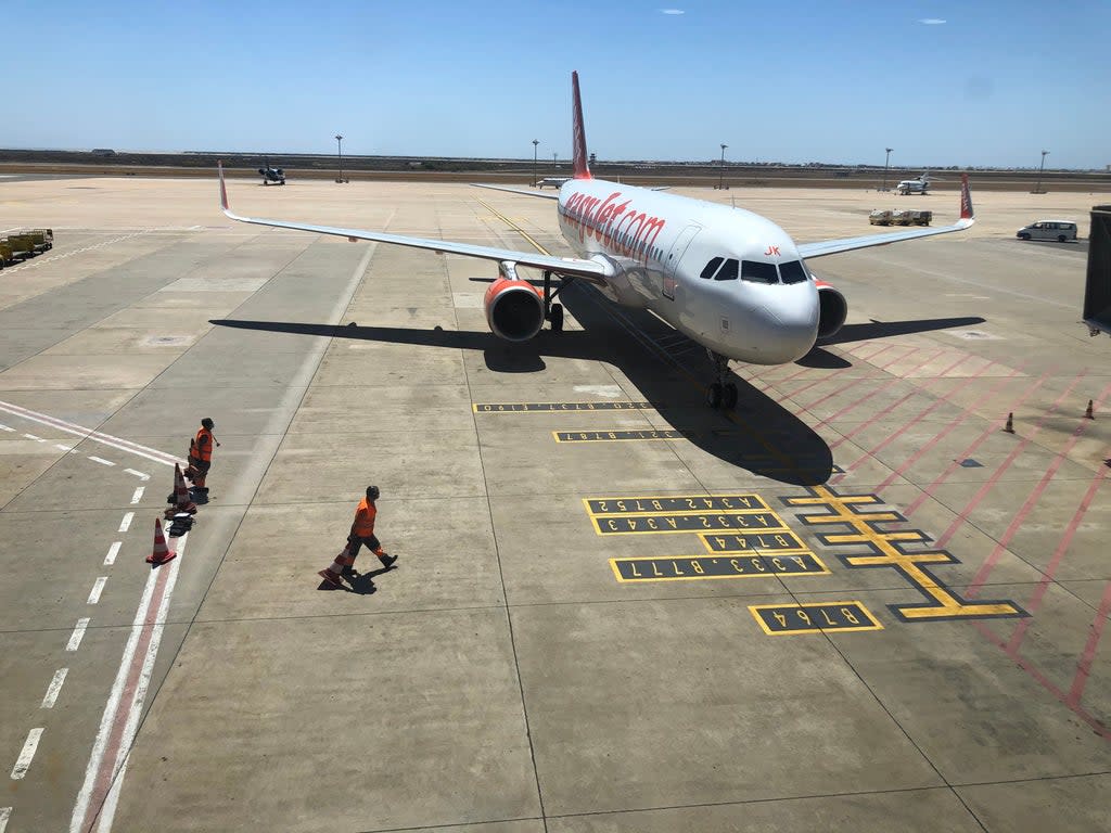 Going places? easyJet aircraft at Gatwick  (Simon Calder)