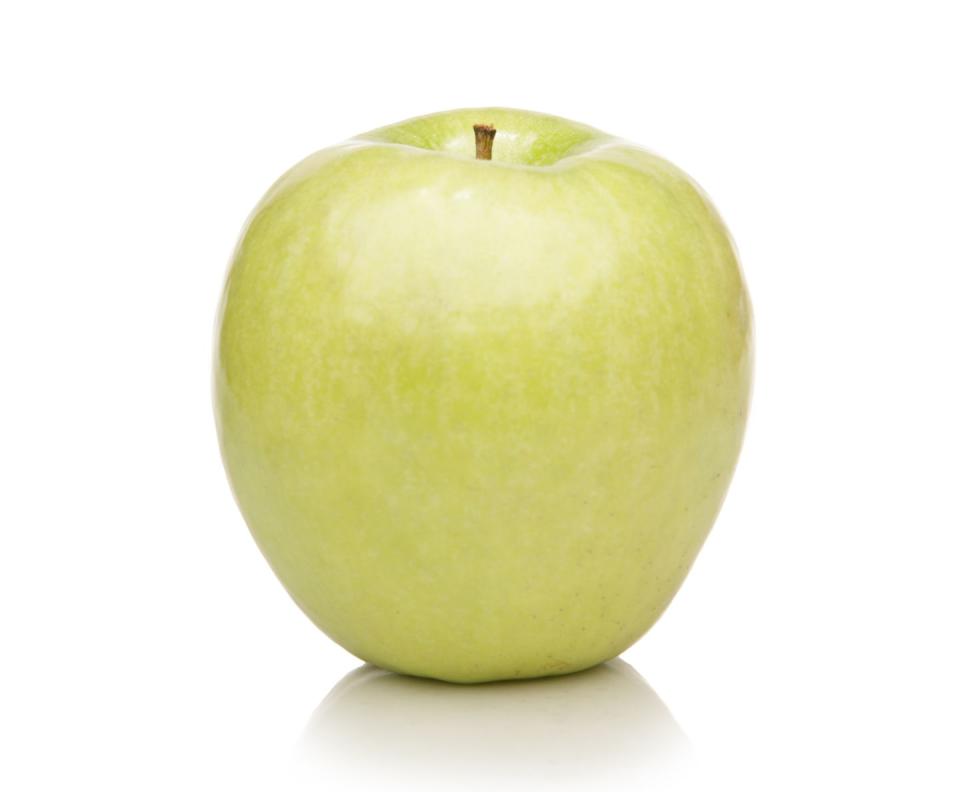 green yellow  mutsu apple