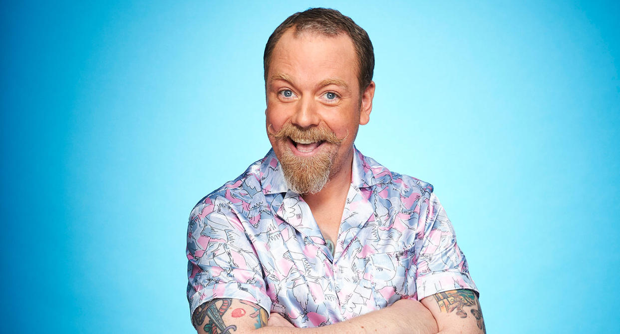 Rufus Hound. Dancing On Ice 2021 (ITV)