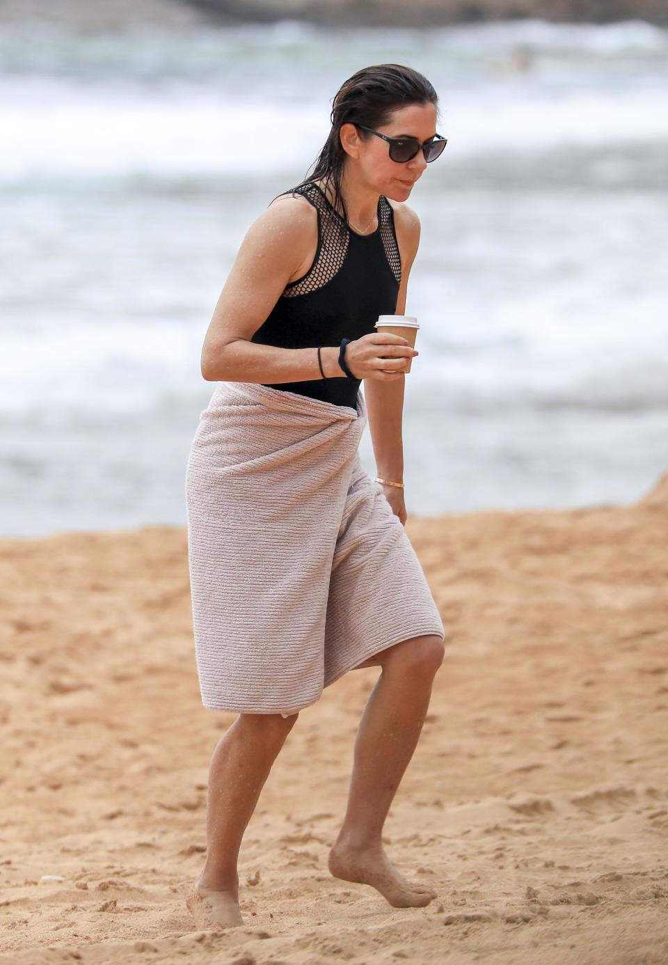 Princess Mary's Aussie family beach day