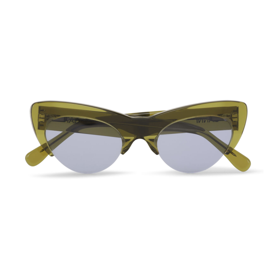 Ganni Biodegradable Acetate Cat Eye Sunglasses