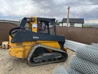 Officers recovered three pieces of construction equipment known as skids and arrested two suspects during a theft investigation in Pinion Hills on Friday, May 10, 2024.