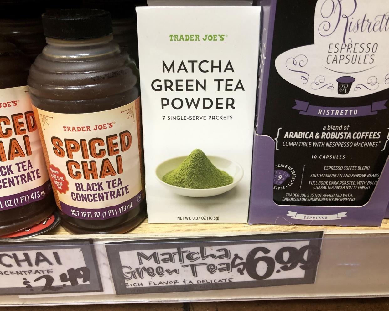Matcha Green Tea Powder from Trader Joe's