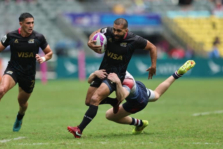 Los Pumas 7s se despidieron de Hong Kong tras una pobre actuación