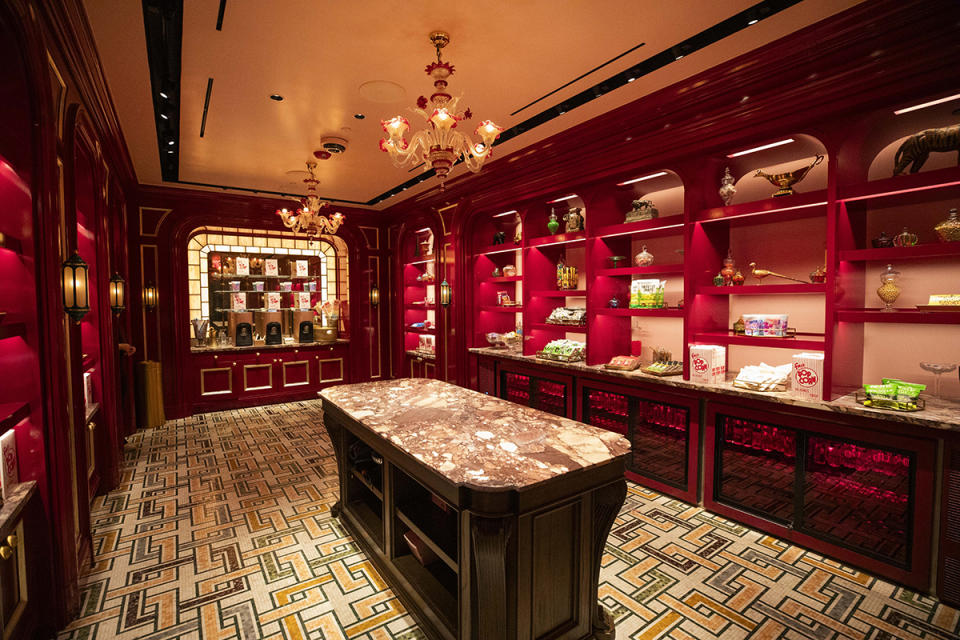 The Crown Club's lavish Sweets Room