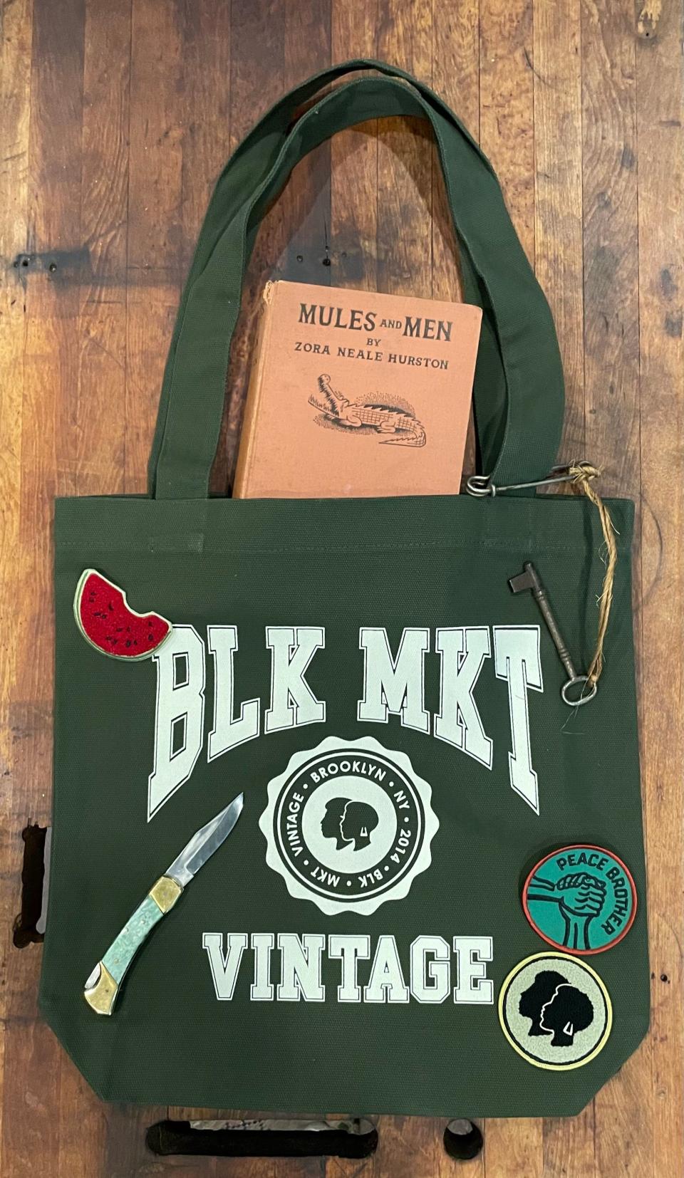 The Money Green MKT Tote