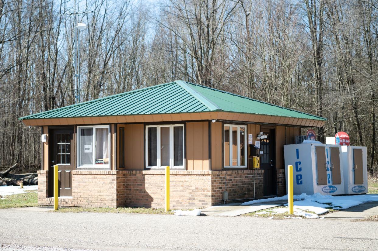 Camping facilities at Fort Custer Recreation Area in Augusta on Tuesday, March 7, 2023.