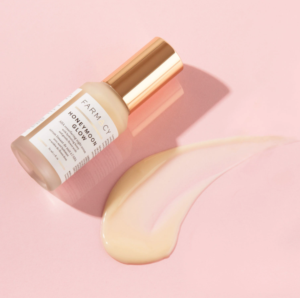 Farmacy Honeymoon Glow Resurfacing Night Serum. Image via Sephora.