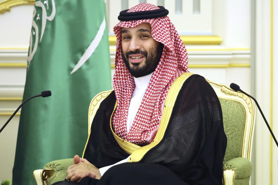 Sollte noch einmal Geld geben: Mohammed bin Salman. - Copyright: picture alliance / ASSOCIATED PRESS | Sergei Savostyanov